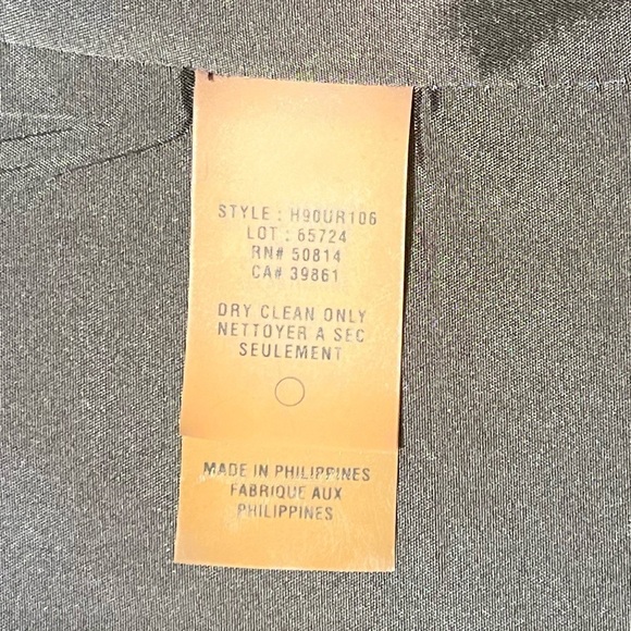 Saks Fifth Avenue Signature Wool Suit Jacket Blazer Black Tweed Size 2 Business - Picture 14 of 15